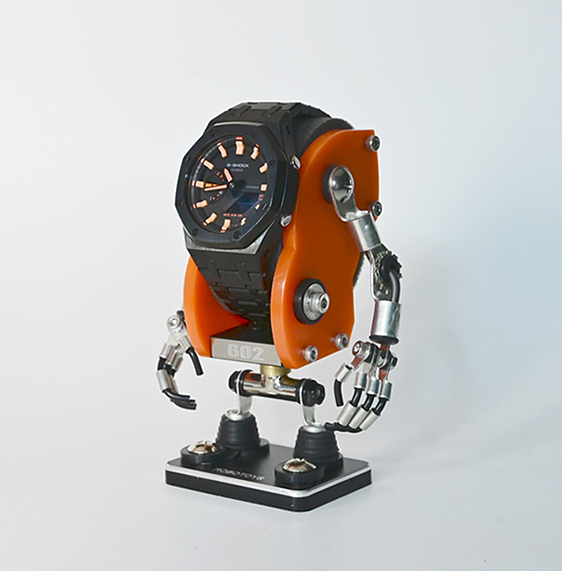 [RoboToys] Watch Stand - Minibot - Orange