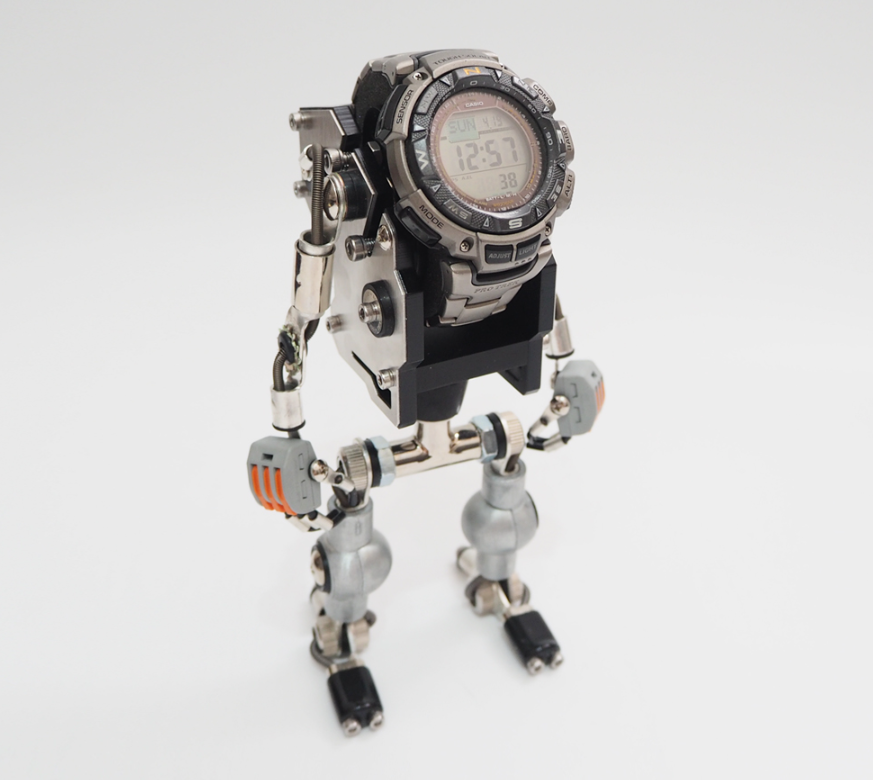 [RoboToys] Watch Stand - RoboMech - Silver