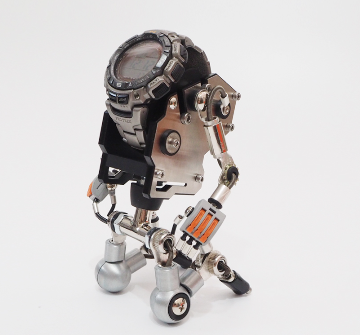 [RoboToys] Watch Stand - RoboMech - Silver