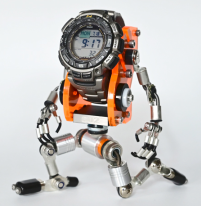 [RoboToys] Watch Stand - RoboMech - Neon Orange