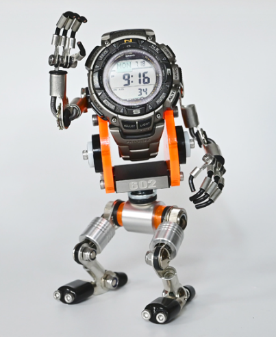 [RoboToys] Watch Stand - RoboMech - Neon Orange