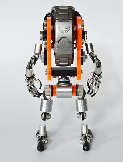 [RoboToys] Watch Stand - RoboMech - Neon Orange