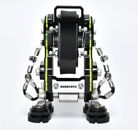 [RoboToys] Watch Stand - NanoBot - Saffiano Silver