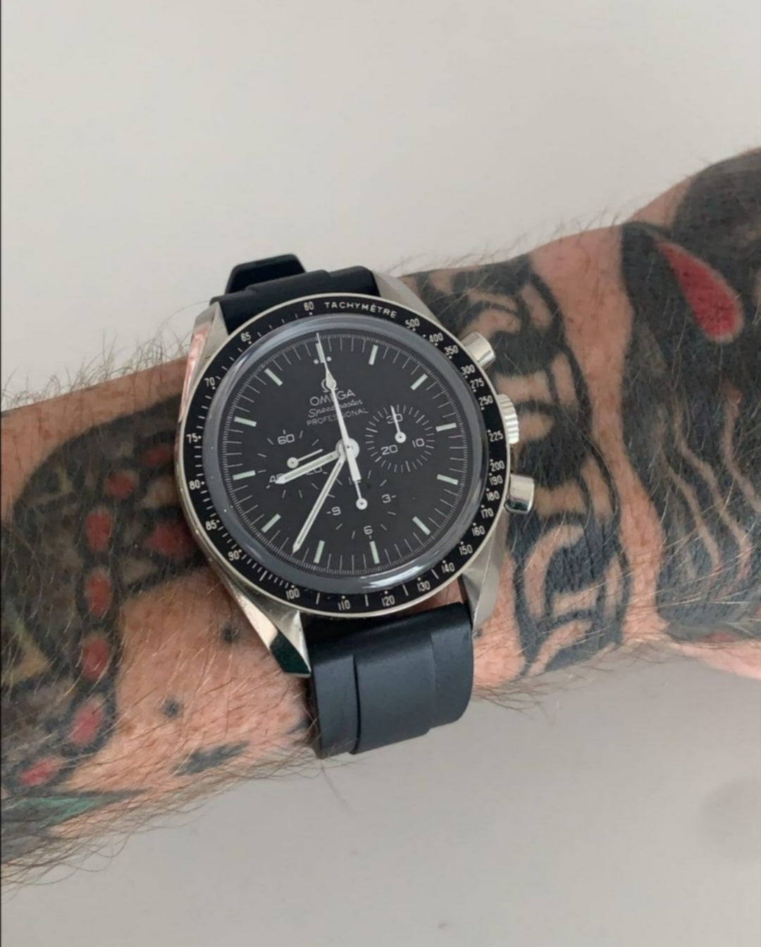 [Tissot Prx 40] Kingston FKM Rubber - Black