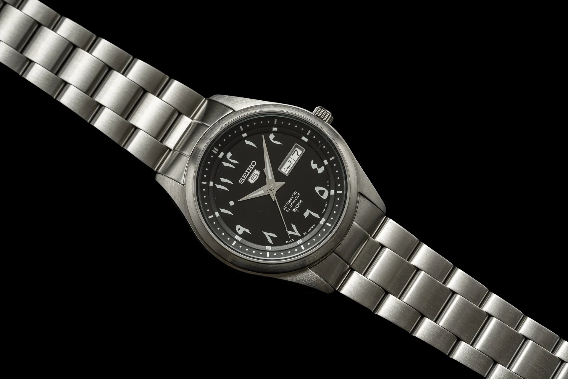 [Uncle] Senator Bracelet (Seiko Arabic SNKP21)
