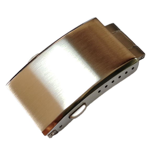 Steel Bracelet Push-Button Folding Clasp