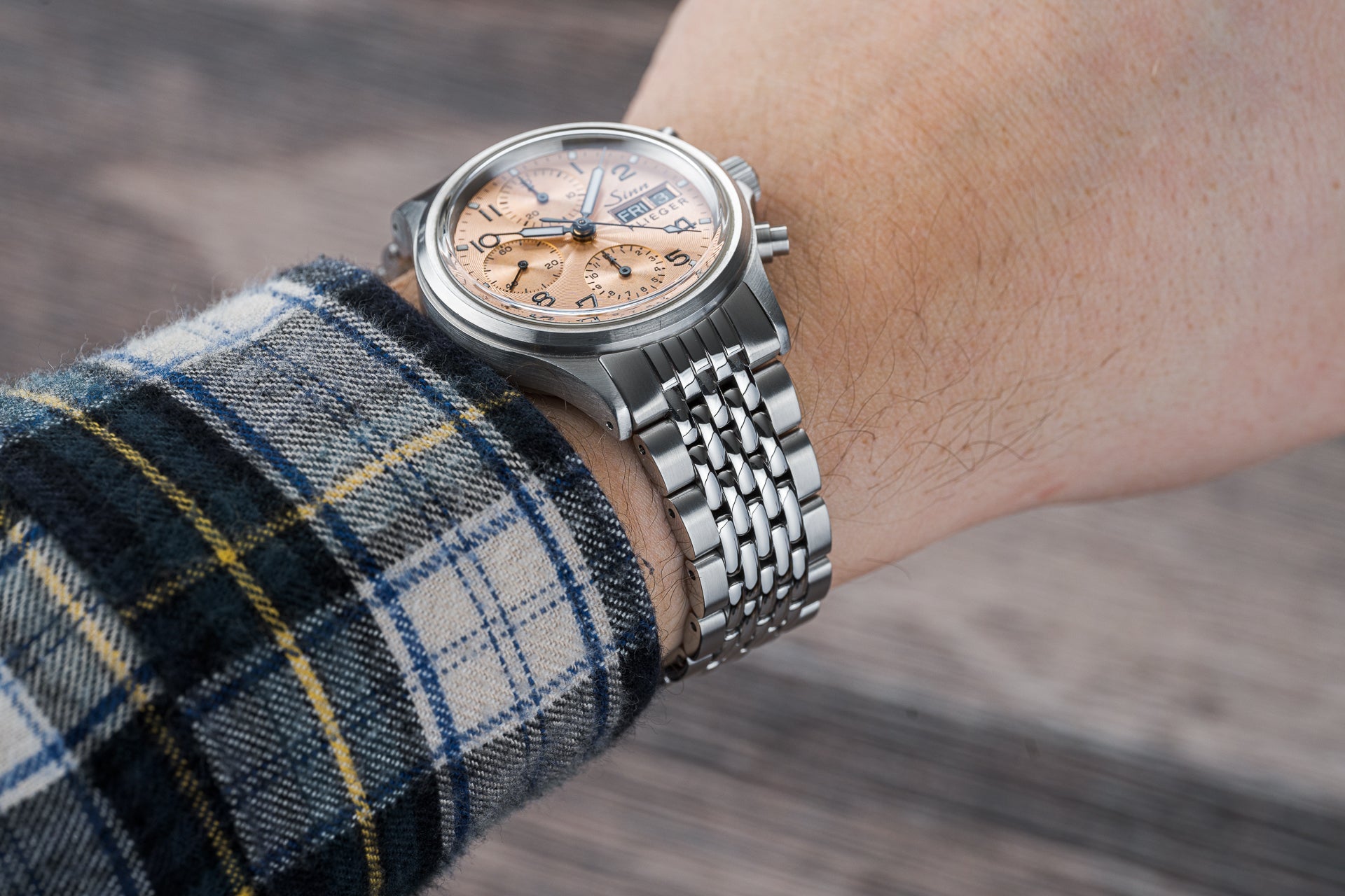 [Uncle] Sinn Flieger 356/556 (Beads of Rice Bracelet)