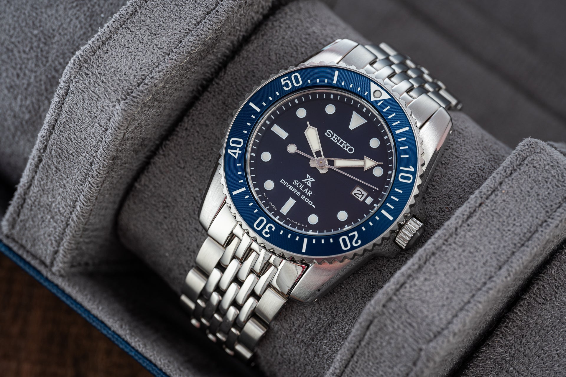 Uncle] Beads of Rice Bracelet (Seiko SNE57x Solar)