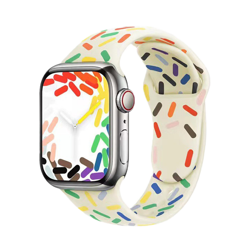 [Apple Watch] Speckled Silicone Loop