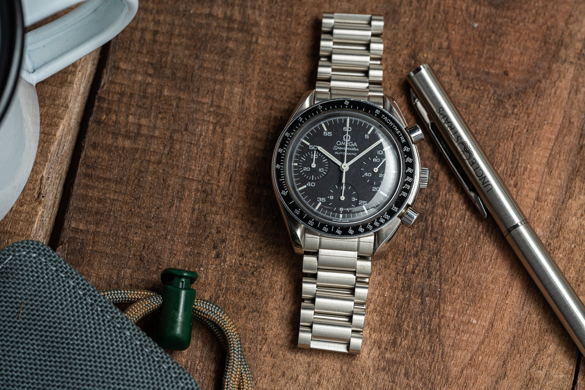 時計 uncle strap US1450 speedmaster 20mm US1450 Lincoln Bracelet (Omega Speedmaster 20mm) – Uncle Straps