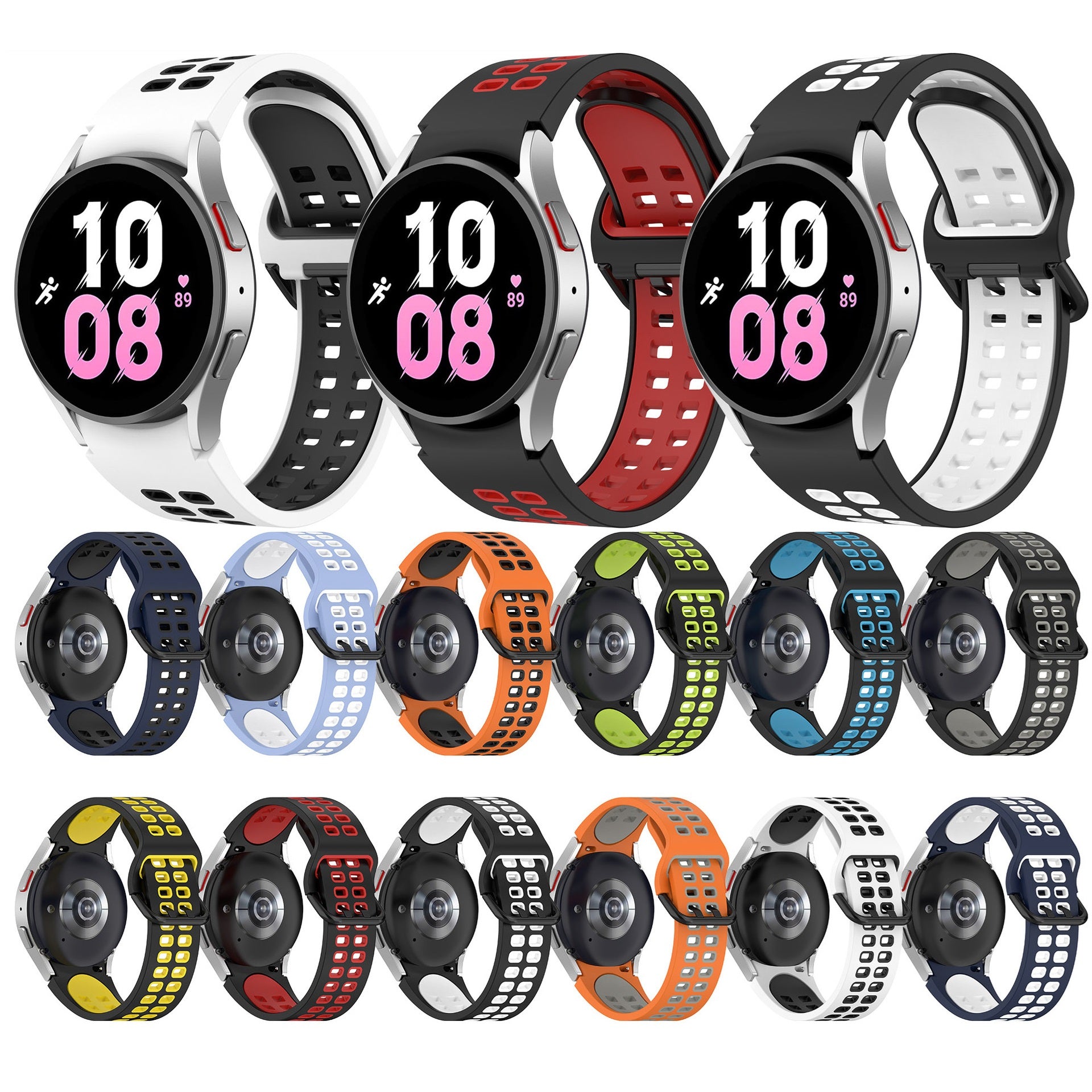 [Galaxy Watch 4-7/Vivomove HR] Sports Silicone