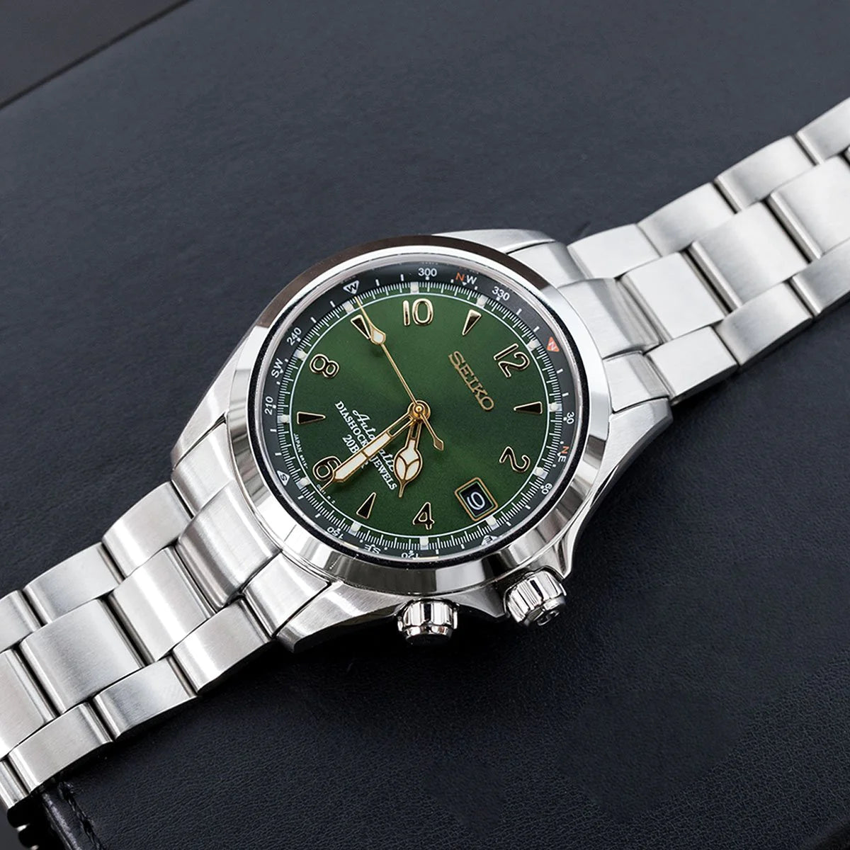 STRAPCODE Super O Boyer for Seiko Alpinist SARB017 Hamilton Khaki