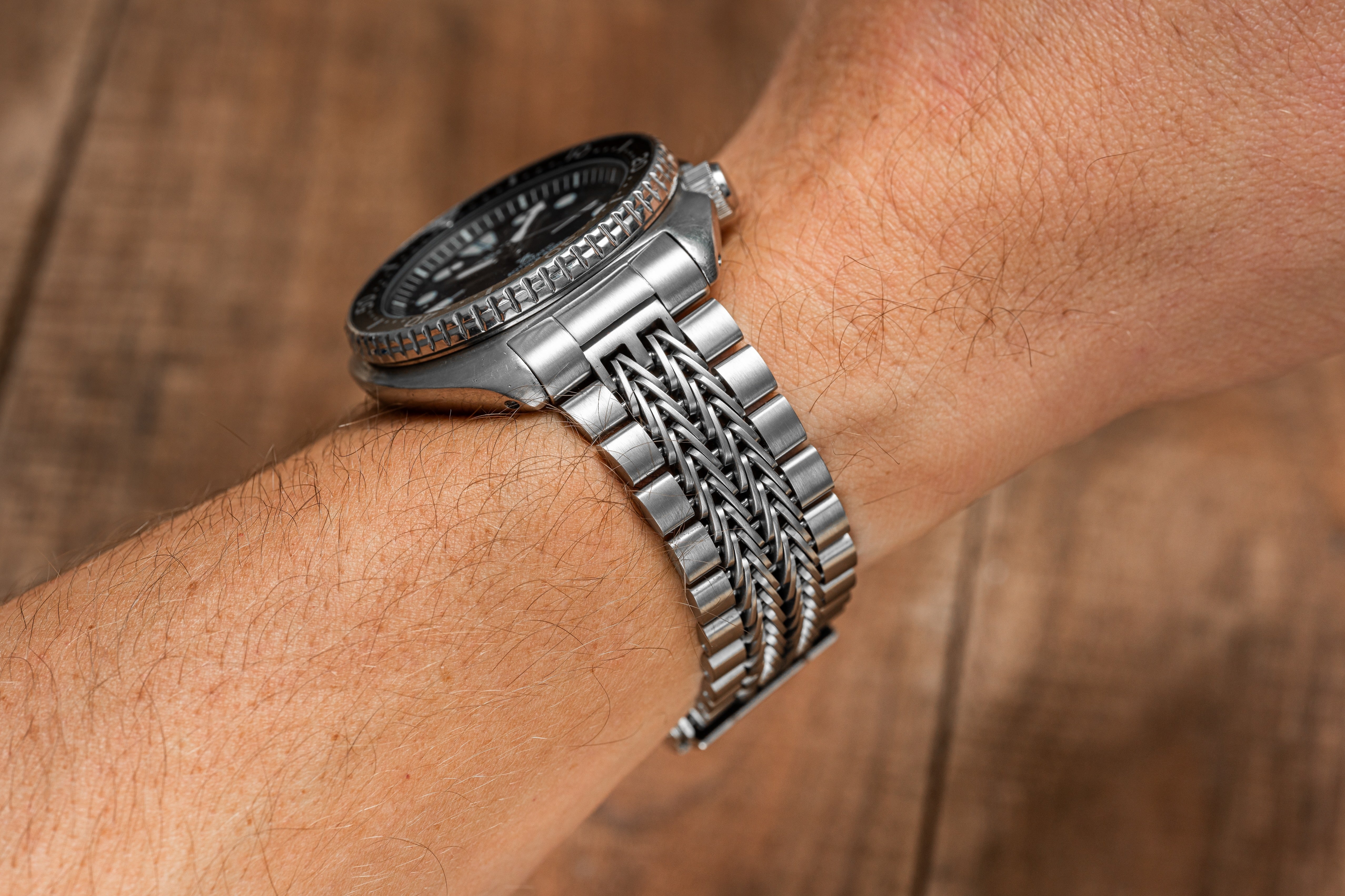 [Uncle] Razor-Wire 2.0 Bracelet (Seiko SRP)