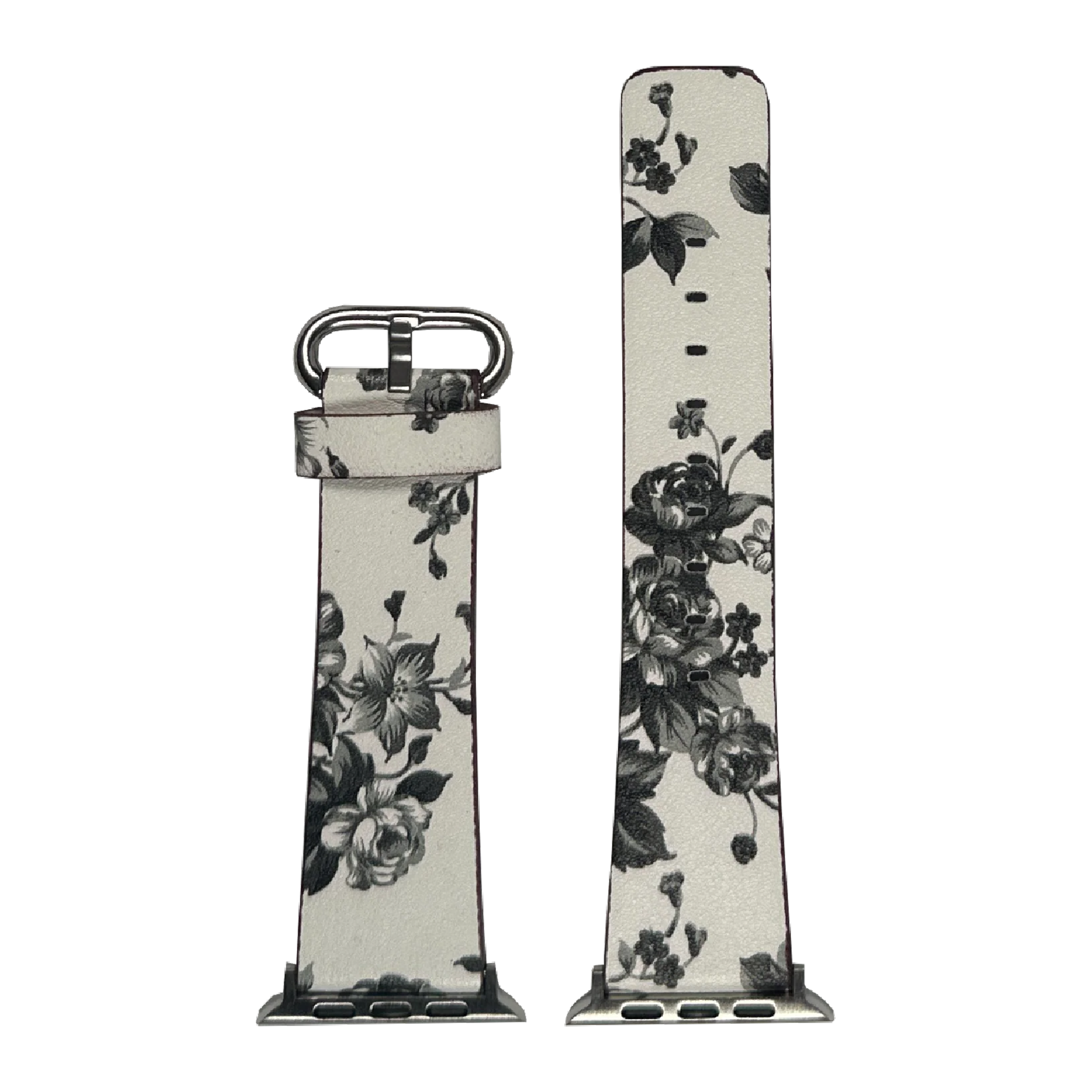 strapviz-pair:white-grey-floral