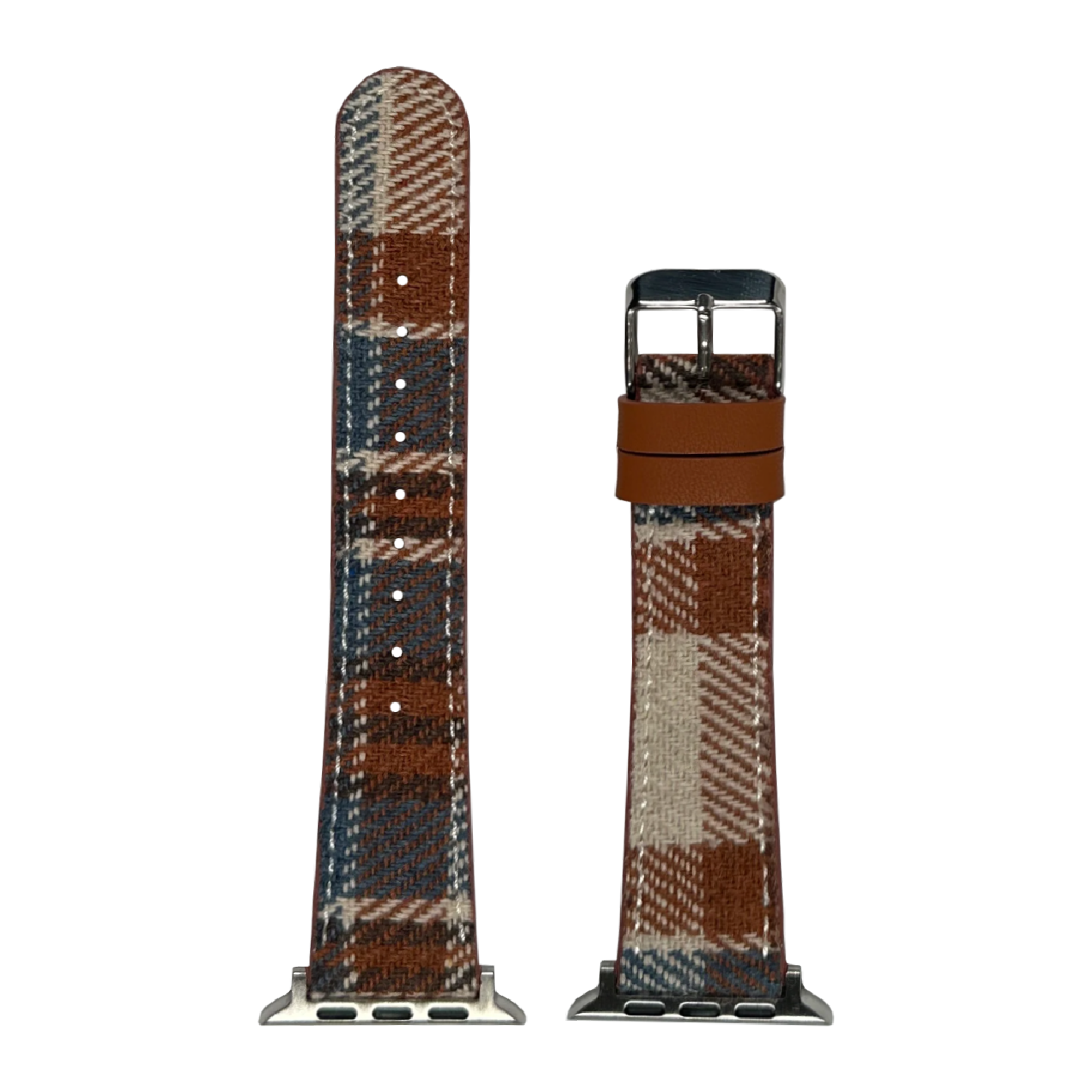 strapviz-pair:brown-blue-white