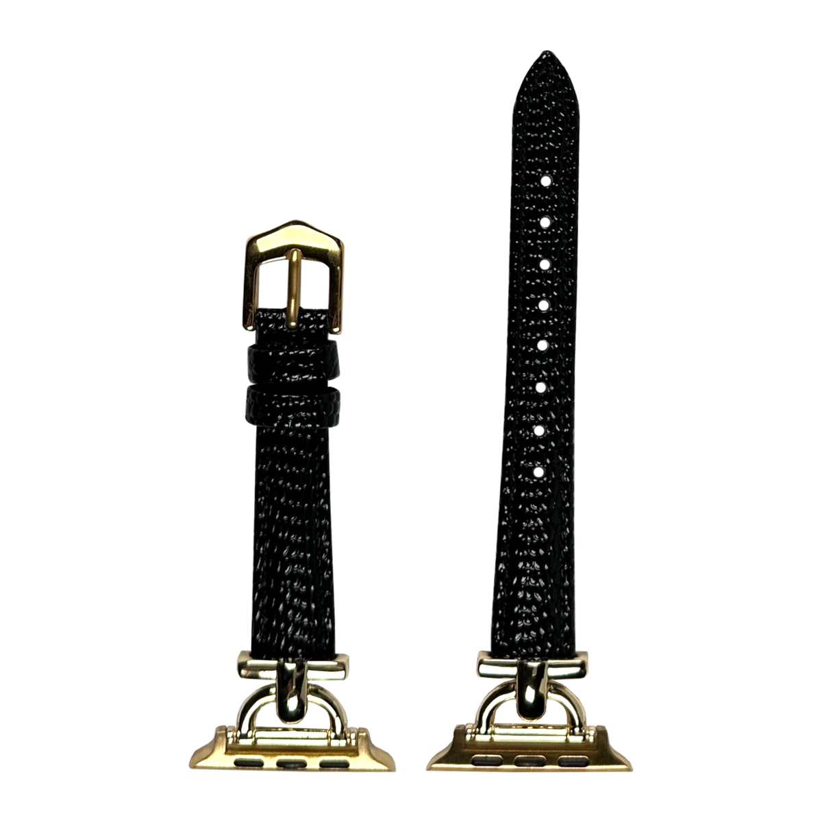strapviz-pair:black-lizard-gold