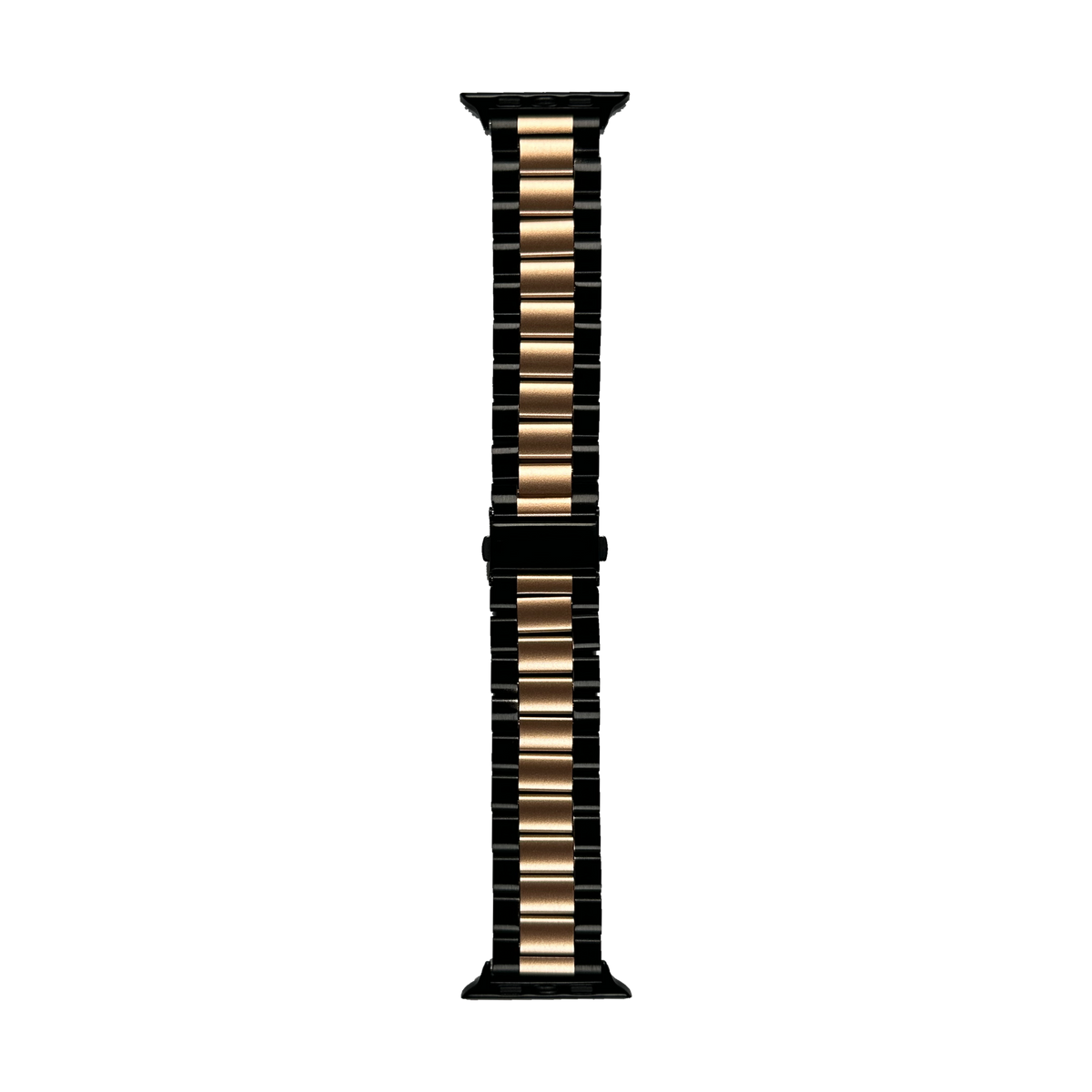 Apple Watch Steel Bracelet - Black/Rose Gold