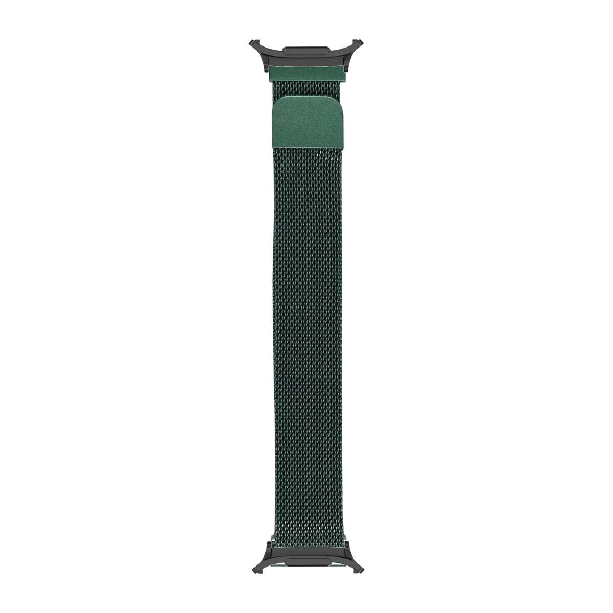 Milanese - Green Black with Strap Adapter for Galaxy Watch 8-9/Ultra