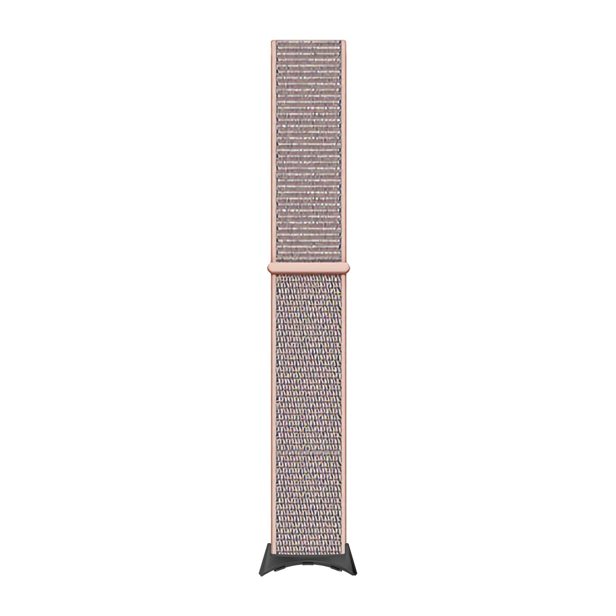 EasyFit Sports Loop (Velcro) - Suitable for any Smart Watch! 20mm Pink Regular Black with Google Pixel Spring Bar Adapters - Wear Any 20mm Strap! for Pixel Watch 1-5 41mm