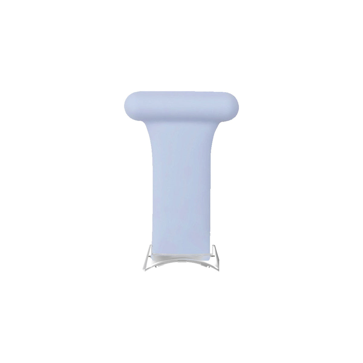 Job Fobs - For Doctors, Nurses and Other Professionals! Sea Blue Silver with Google Pixel Spring Bar Adapters - Wear Any 20mm Strap! for Pixel Watch 1-5 41mm