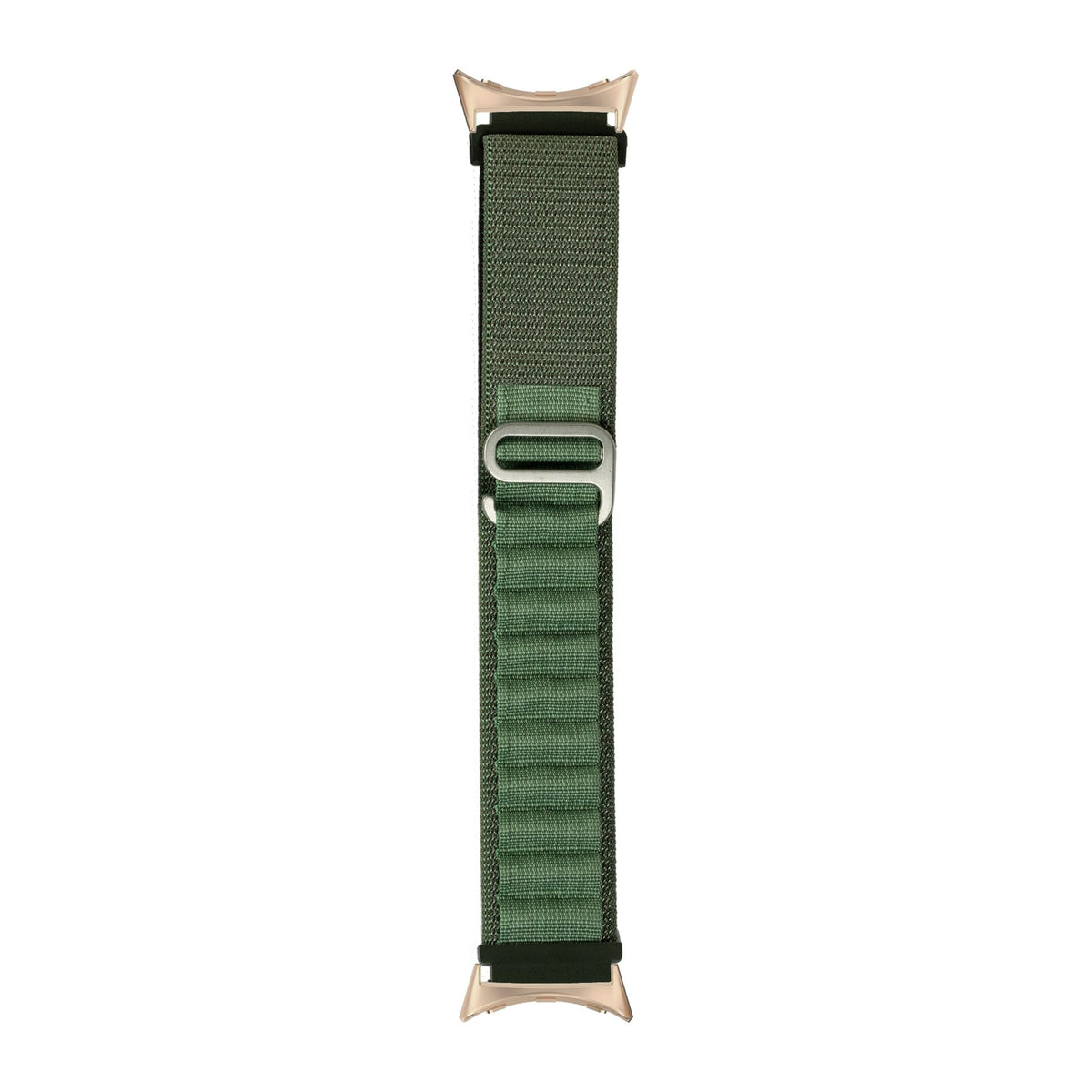 Alpine Loop Rose Gold with Google Pixel Spring Bar Adapters - Wear Any 20mm Strap! for Pixel Watch 3-5 45mm