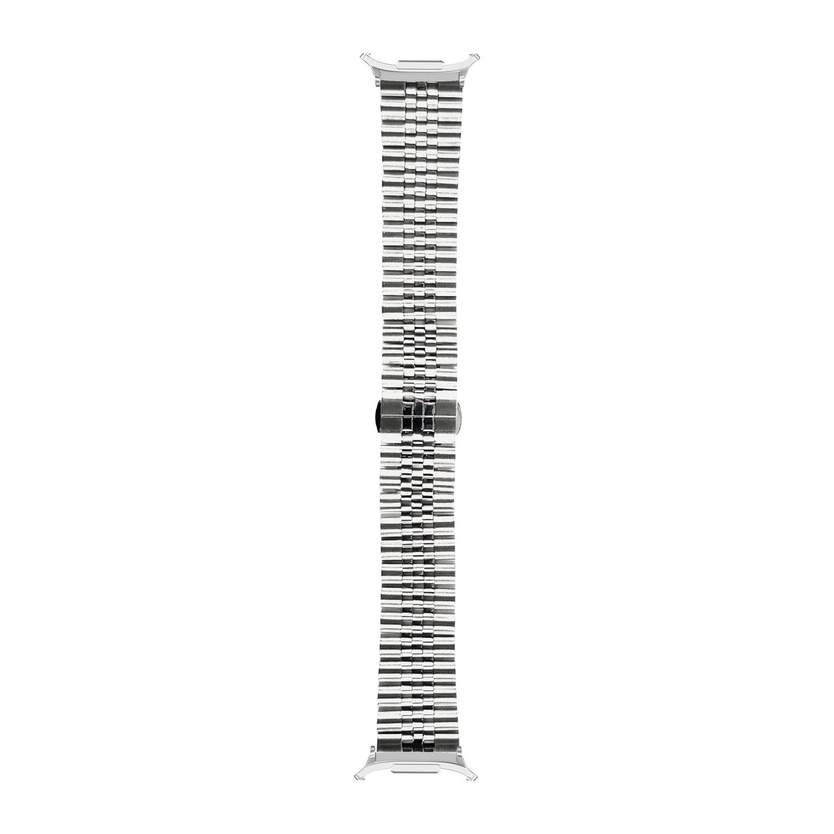 Jubilee Bracelet - Silver Silver with Strap Adapter for Galaxy Watch 8-9/Ultra