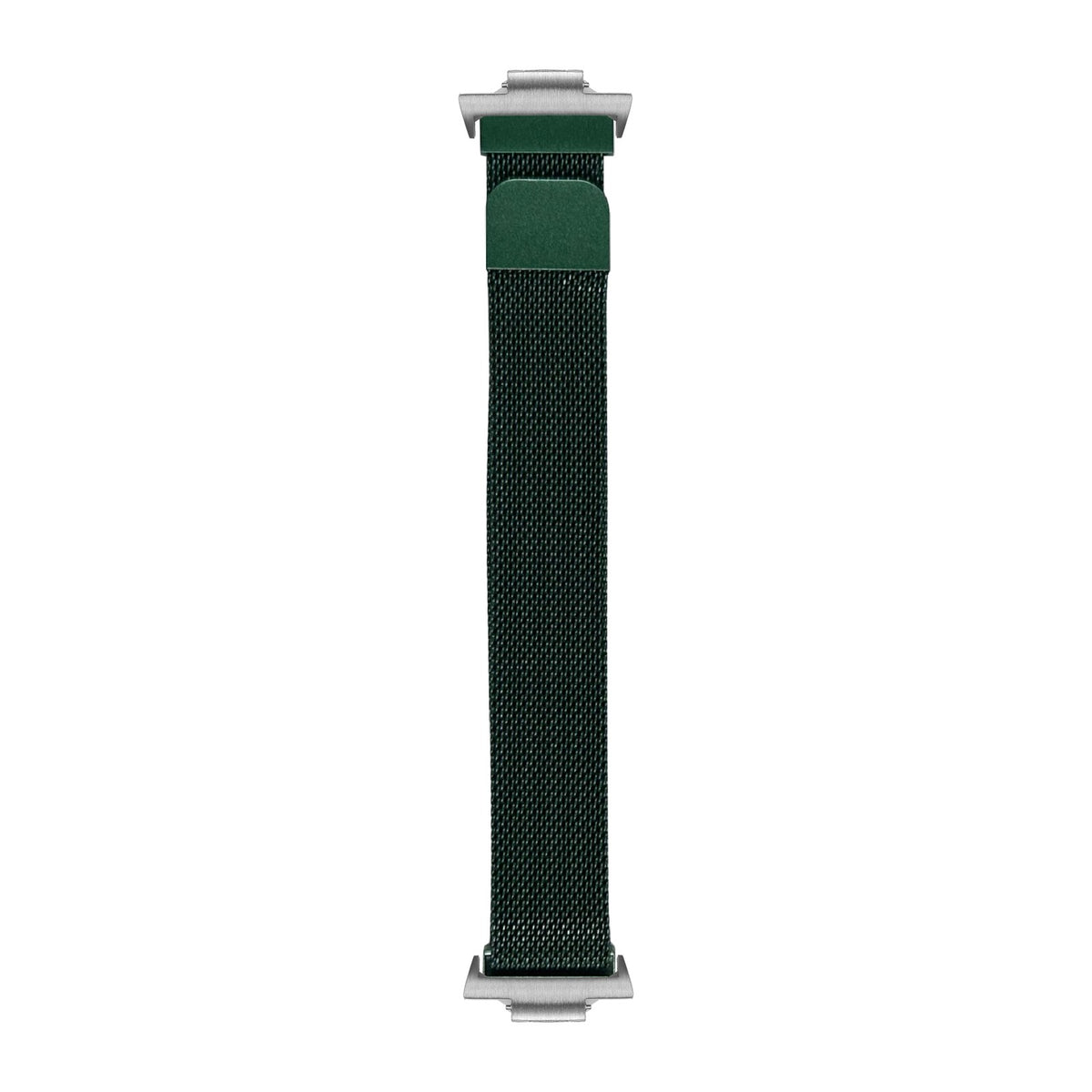 Milanese - Green Silver with Strap Adapter for Tissot PRX 40
