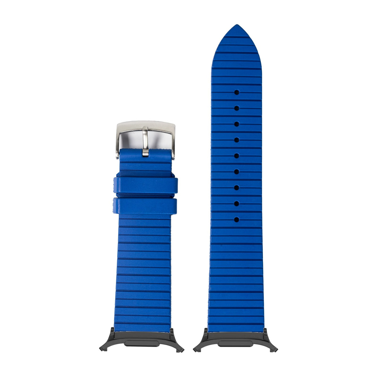 King Panelarc FKM Rubber - Royal Blue for the Galaxy Watch 8, 9 and Ultra with adapter fitted