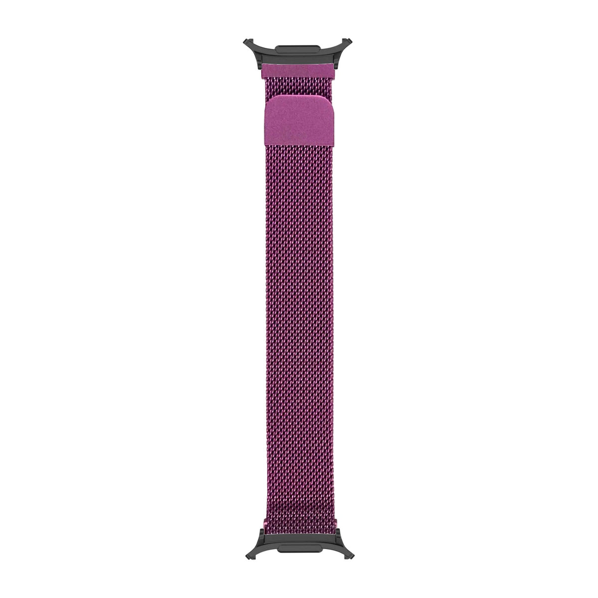 Milanese - Violet Black with Strap Adapter for Galaxy Watch 8-9/Ultra