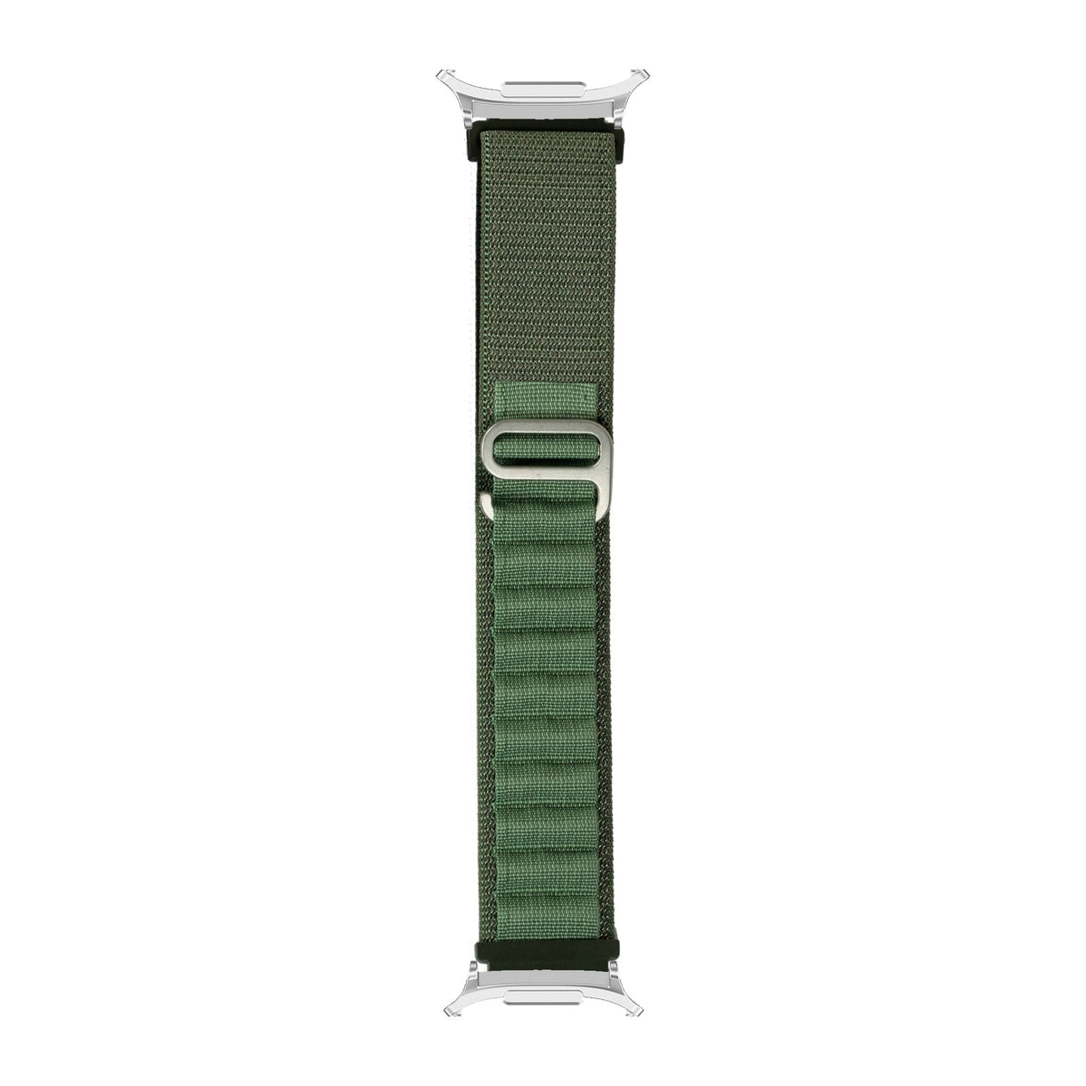 Alpine Loop Silver with Strap Adapter for Galaxy Watch 8-9/Ultra