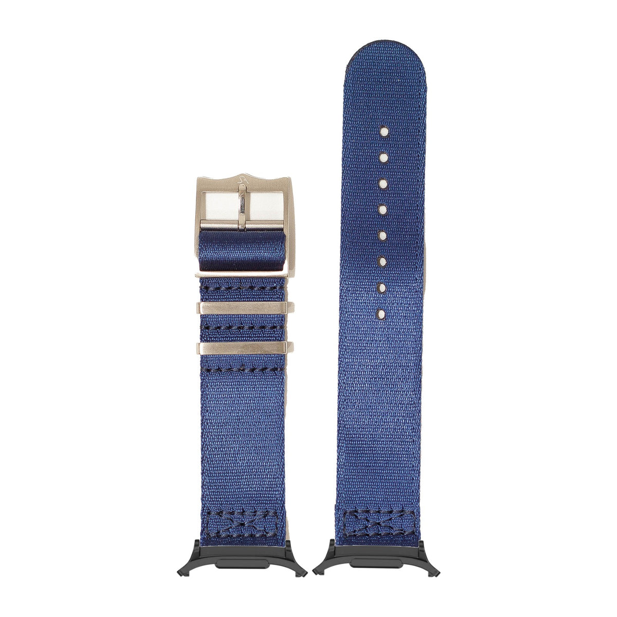 Ultra Militex - Navy Blue for the Galaxy Watch 8, 9 and Ultra with adapter fitted