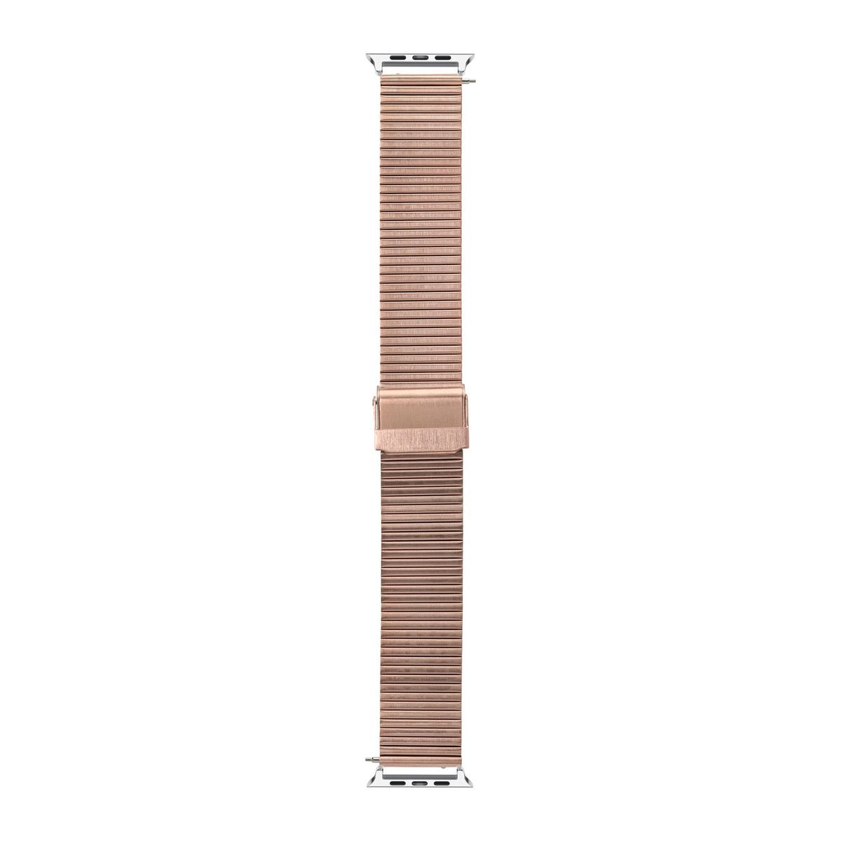 Flat-Link Micro-Adjustable Bracelet Rose Gold Starlight with Connecters - Spring Bar Type for Apple Watch