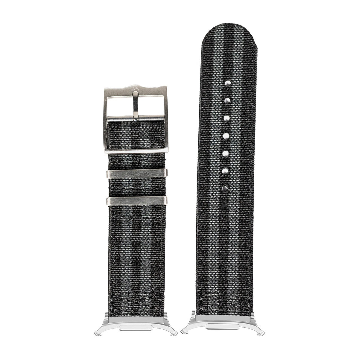 ElastoFlex - Bond Silver with Strap Adapter for Galaxy Watch 8-9/Ultra