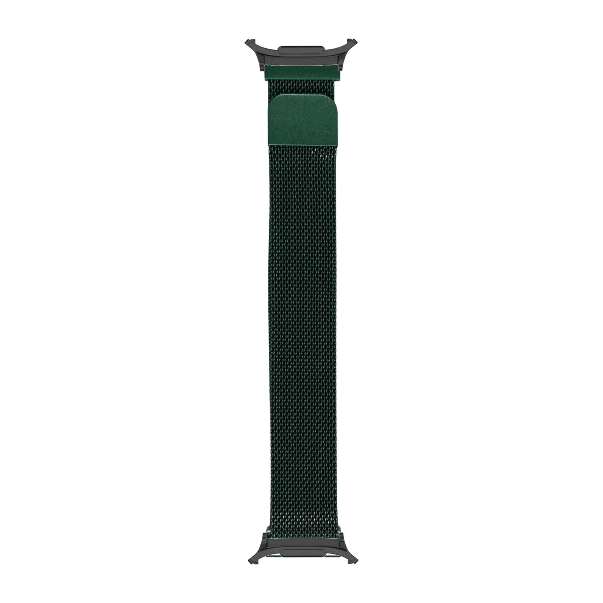 Milanese - Green Black with Strap Adapter for Galaxy Watch 8-9/Ultra
