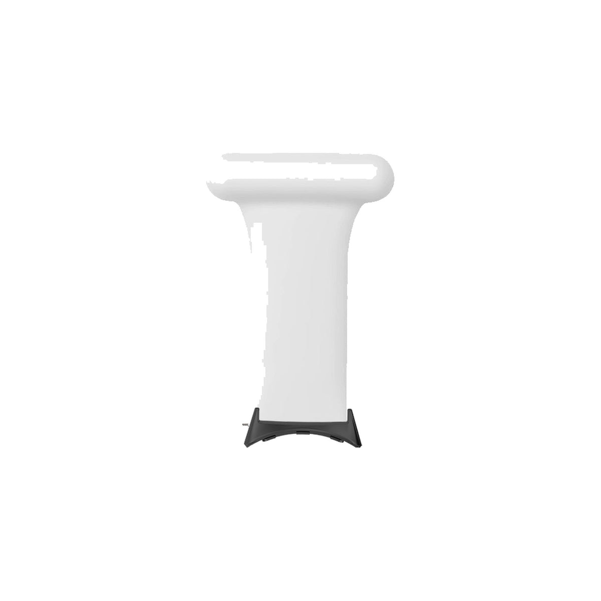 Job Fobs - For Doctors, Nurses and Other Professionals! White Black with Google Pixel Spring Bar Adapters - Wear Any 20mm Strap! for Pixel Watch 1-5 41mm