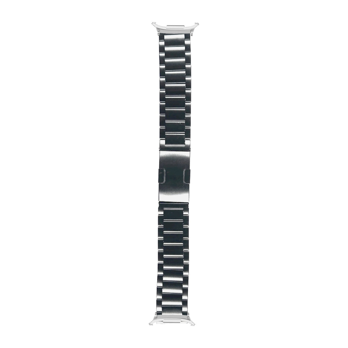 EasyFit Bracelet - Black Silver with Strap Adapter for Galaxy Watch 8-9/Ultra