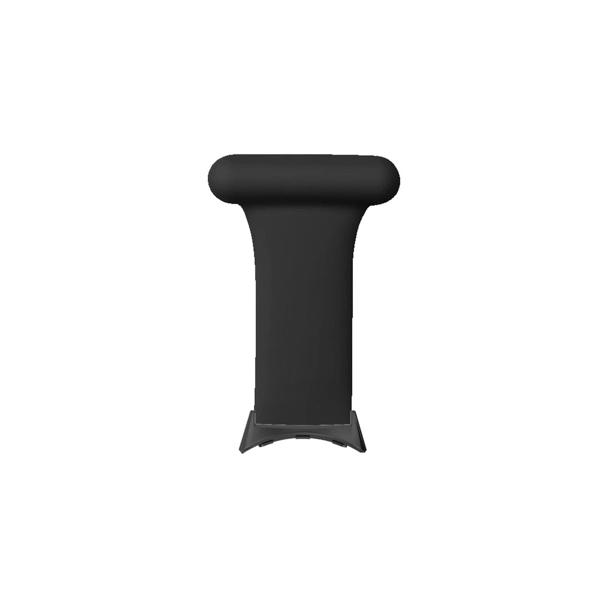 Job Fobs - For Doctors, Nurses and Other Professionals! Black Black with Google Pixel Spring Bar Adapters - Wear Any 20mm Strap! for Pixel Watch 1-5 41mm