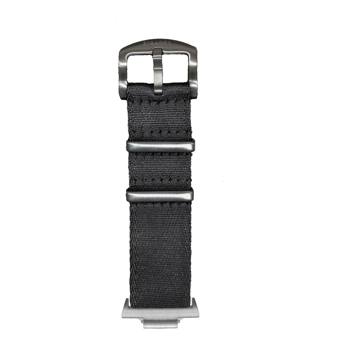 Ultra Militex - Black [Black Hardware] Silver with Strap Adapter for Tissot PRX 40