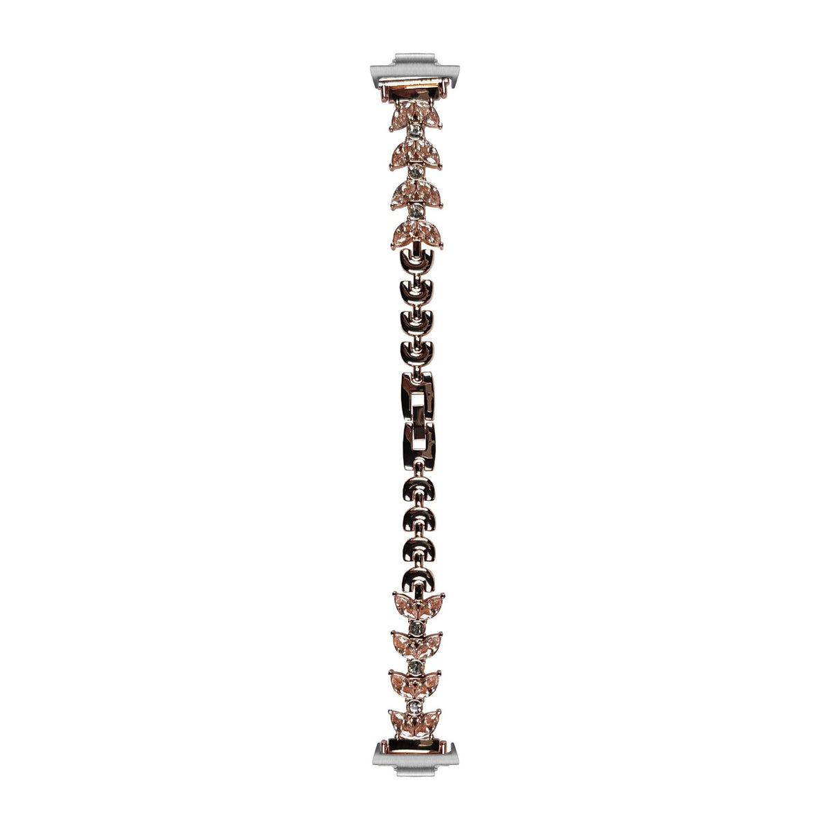 Pearce Bracelet Rose Gold Silver with Strap Adapter for Tissot PRX 40