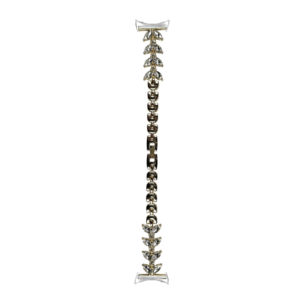Pearce Bracelet Gold Silver with Google Pixel Spring Bar Adapters - Wear Any 20mm Strap! for Pixel Watch 3-5 45mm