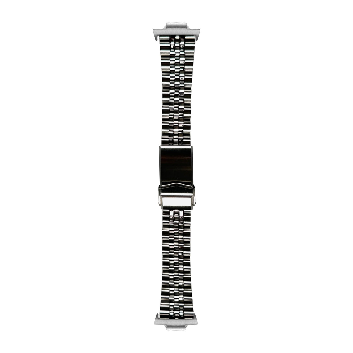 Angus-J Louis Steel Bracelet Silver with V-Clasp 22mm with Strap Adapter for Tissot PRX 40