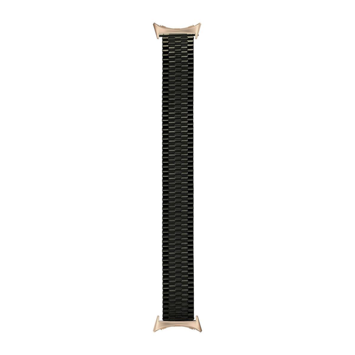 MultiFit Stretch Elastic Metal Bracelet Rose Gold with Google Pixel Spring Bar Adapters - Wear Any 20mm Strap! for Pixel Watch 1-5 41mm