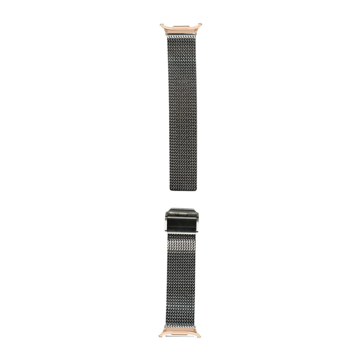 Infinite Mesh Silver Rose Gold with Strap Adapter for Galaxy Watch 8-9/Ultra