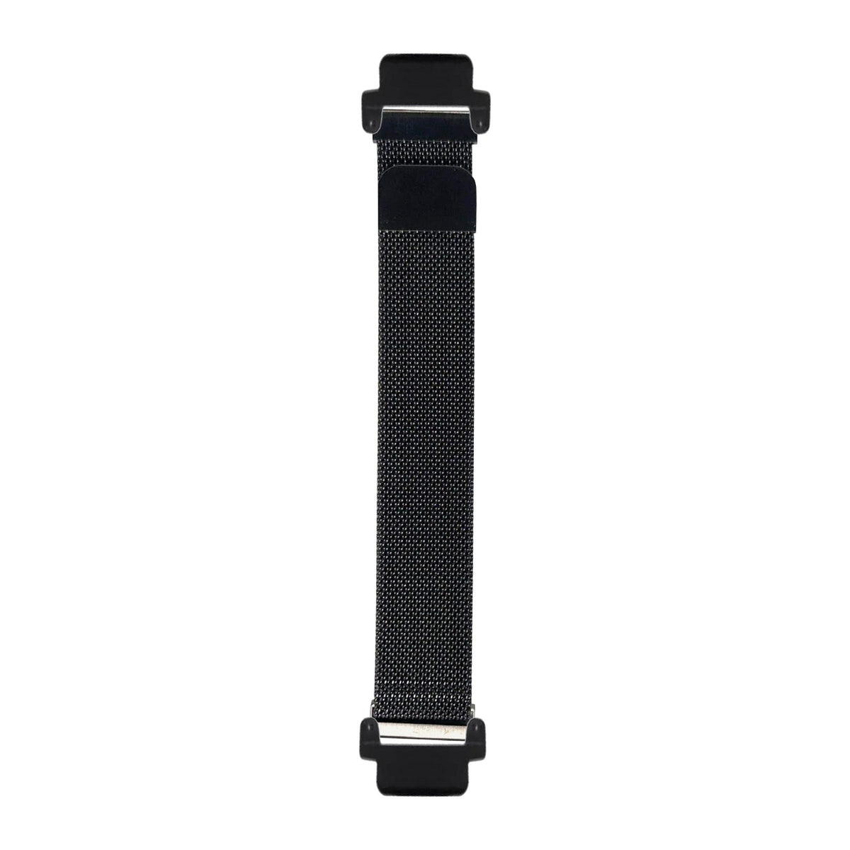 Milanese - Gun Metal Grey Black with Garmin Forerunner 220/ 230/ 235/ 620/ 630/ 735XT Strap Adapters for Garmin Forerunner 220/ 230/ 235/ 620/ 630/ 735XT