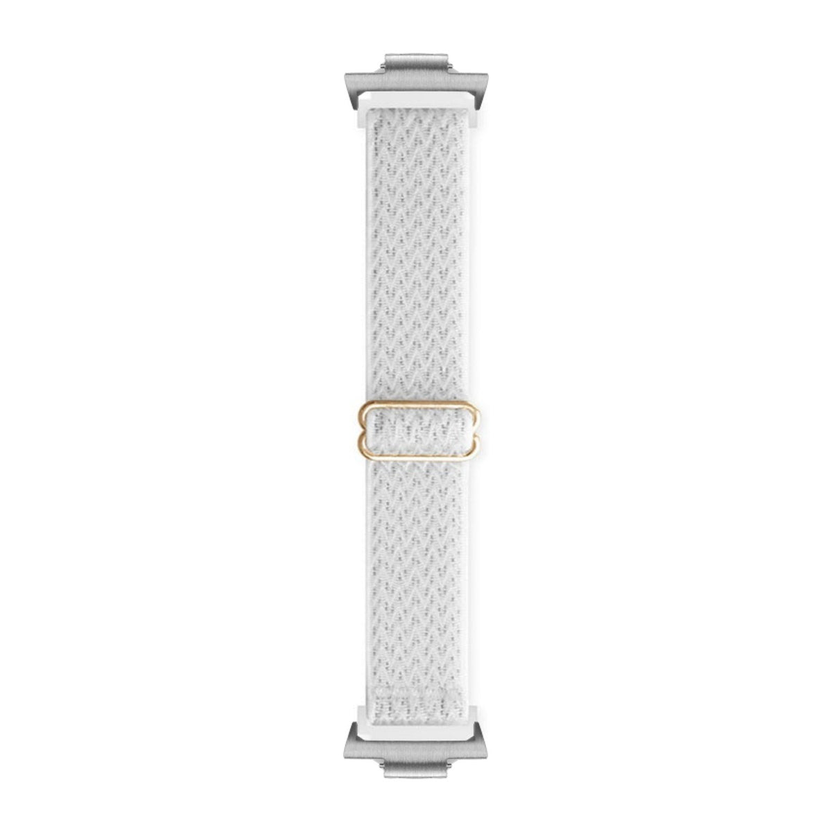 Weaved Loop Summit White Silver with Strap Adapter for Tissot PRX 40