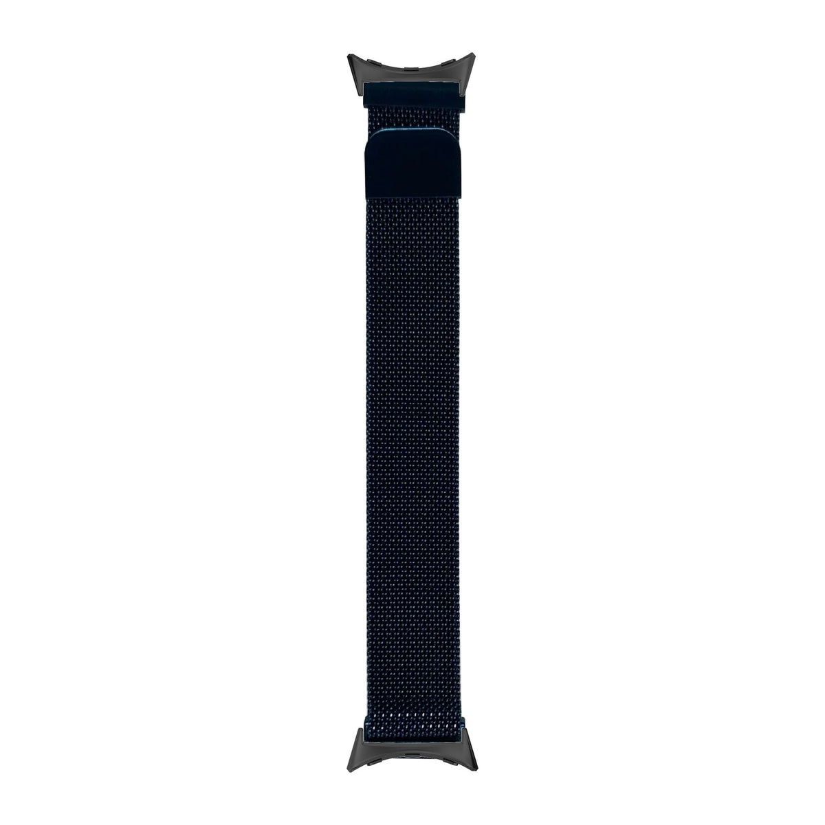 Milanese - Blue Black with Google Pixel Spring Bar Adapters - Wear Any 20mm Strap! for Pixel Watch 1-5 41mm