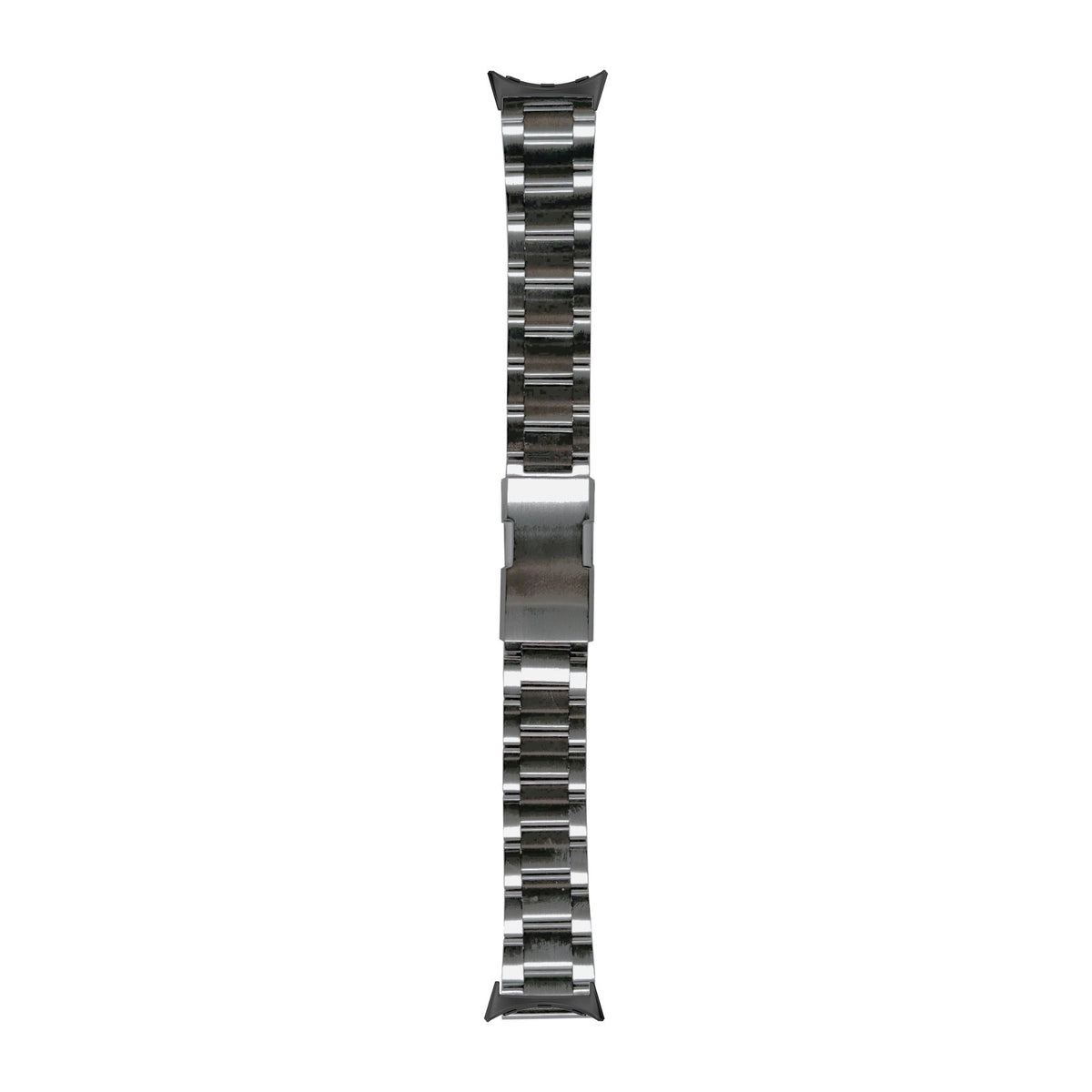 [Pixel Watch 1-5 41mm] Titanium Bracelet - Super-O2 (Pull-Twist) - Quick Release - Gold with None adapters attached, flat lay