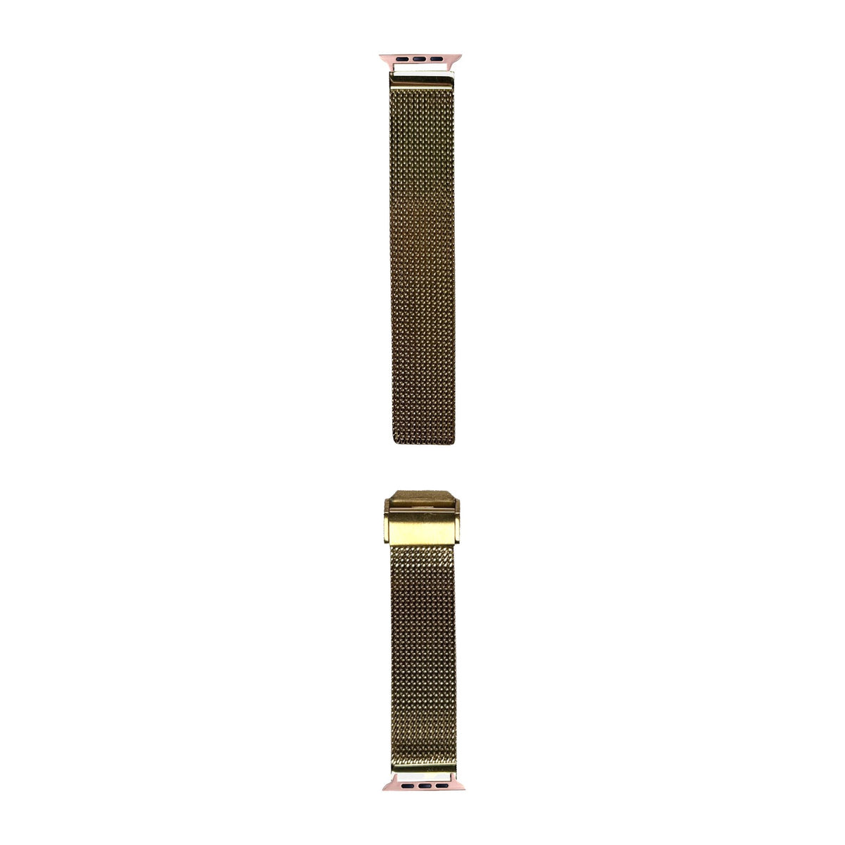 Infinite Mesh Gold Rose Gold with Connecters - Spring Bar Type for Apple Watch
