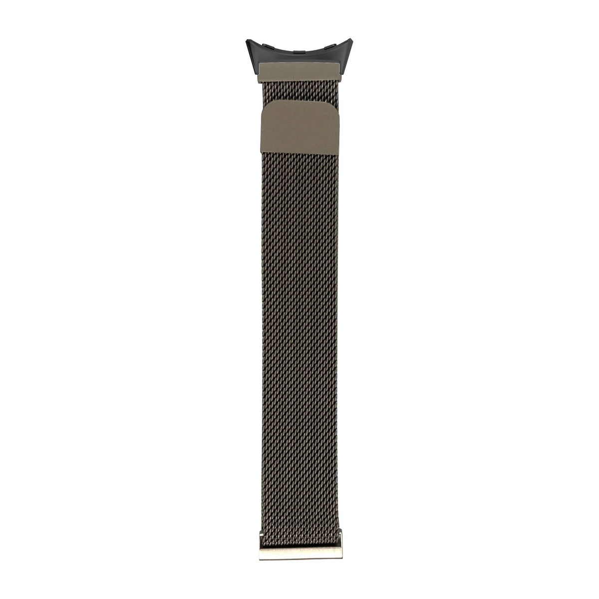 Milanese - Gold Black with Google Pixel Spring Bar Adapters - Wear Any 20mm Strap! for Pixel Watch 1-5 41mm