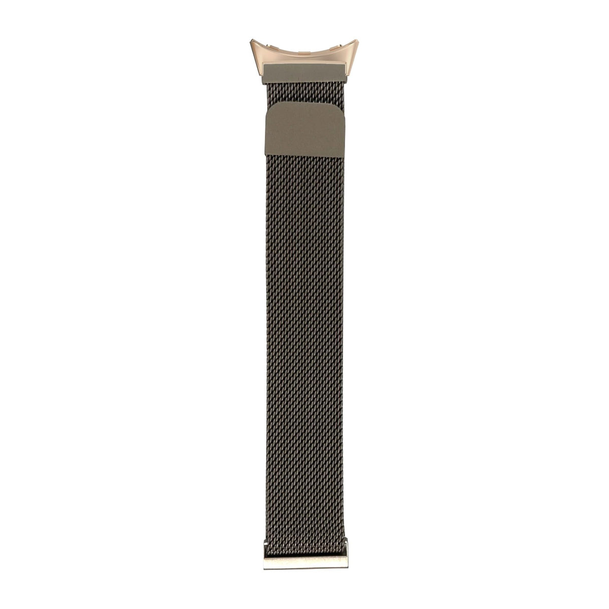 Milanese - Gold Rose Gold with Google Pixel Spring Bar Adapters - Wear Any 20mm Strap! for Pixel Watch 1-5 41mm